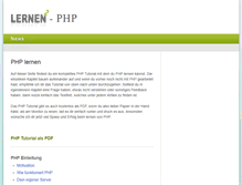Tablet Screenshot of php.lernenhoch2.de